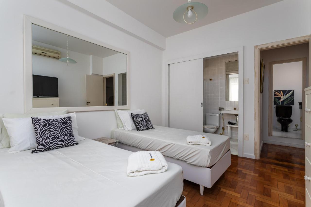 Sofisticado Em Copacabana - 2 Suites - A801 ريو دي جانيرو المظهر الخارجي الصورة
