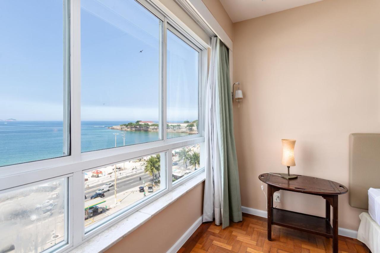 Sofisticado Em Copacabana - 2 Suites - A801 ريو دي جانيرو المظهر الخارجي الصورة